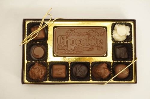 9 Piece Assorted Chocolates with Bar
