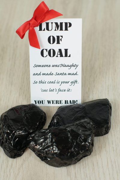 Milk Chocolate Coal Christmas