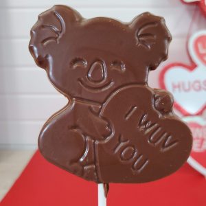 Sweet Spot Chocolate Shop I Love You Koala Pop.